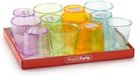 Forte Plastics 24x Verres à boire/verres à limonade colorés 200 ml - Plastique incassable