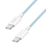 LogiLink CU0349 USB-kabel USB 2.0 1 m USB C Blauw