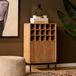 Merkloos / Sans marque Starfurn Wijnkast Madison - Bruin - 35x55x90 cm