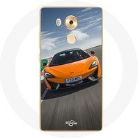Maniacase Etui voor Huawei Mate 8 Formule 1 McLaren Oranje