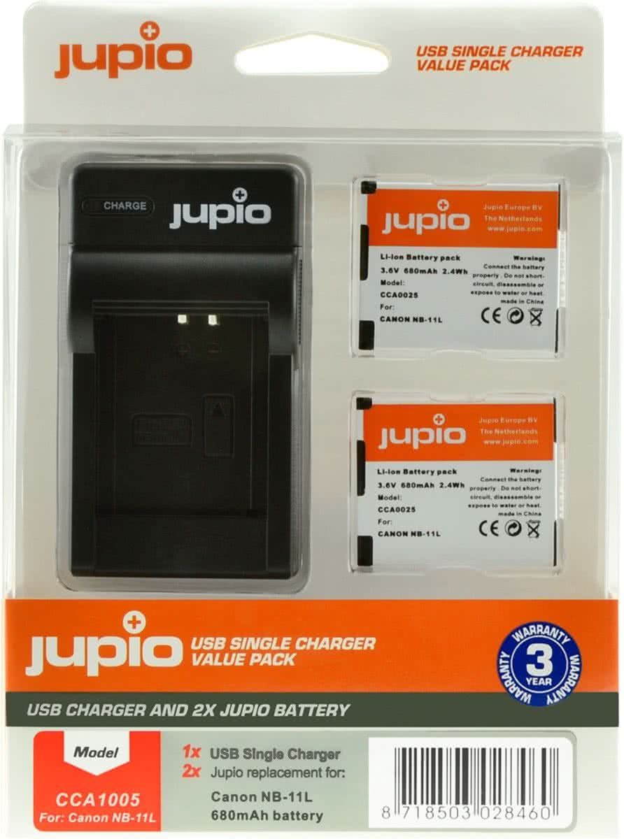 Jupio Canon NB-11L USB Single Charger Kit