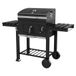 Patton C2 Charcoal Chef Barbecue Verrijdbaar Houtskool Zwart, Roestvrijstaal