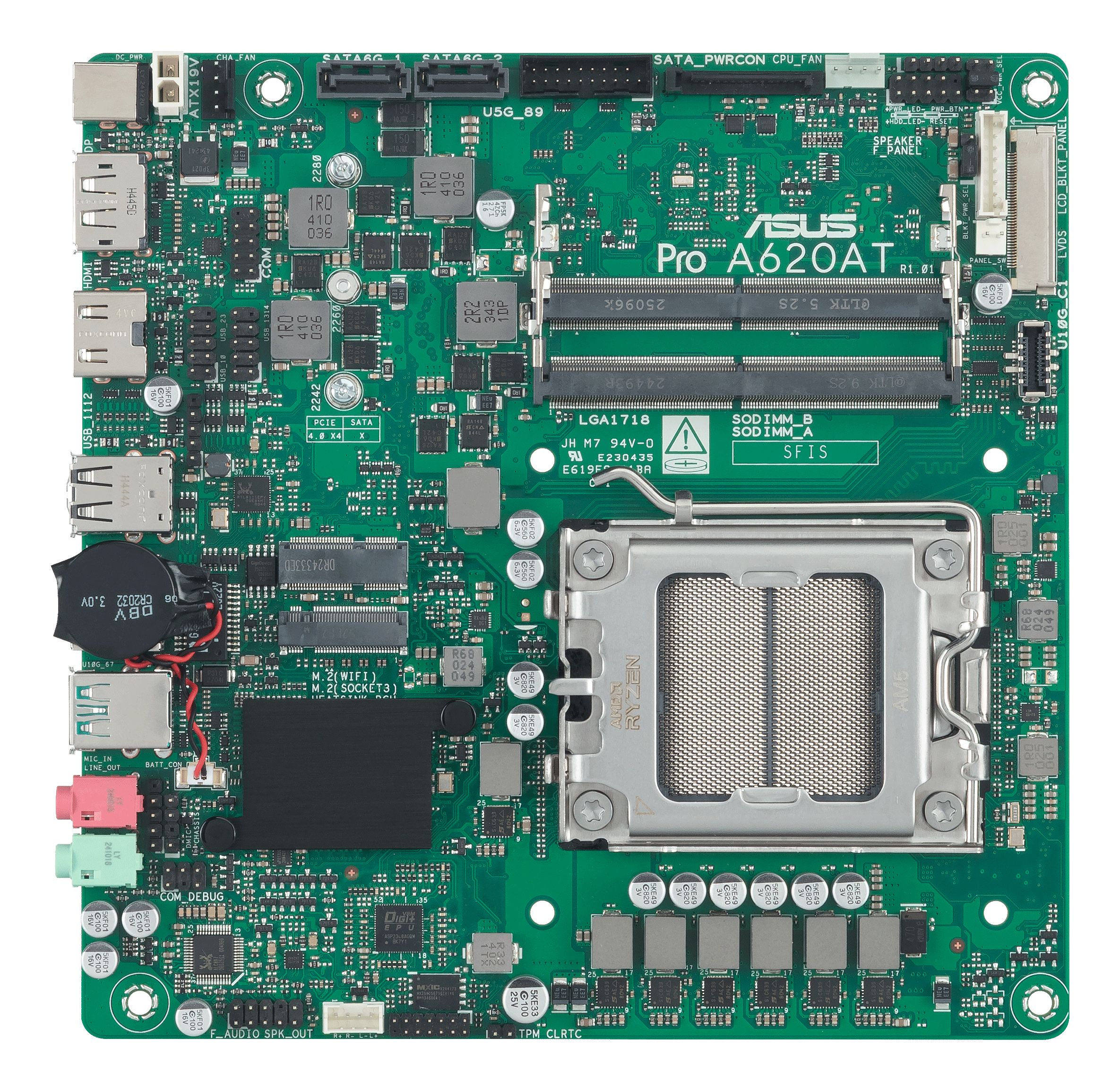 ASUS Pro A620AT-CSM Thin Mini ITX