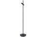 Atmooz - Vloerlamp Statement - Zwarte staande lamp - Stalamp - Hoogte 140 cm - Metaal - LED verlichting