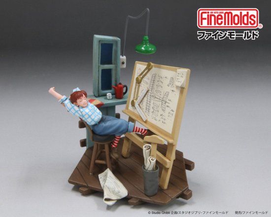 Fine Porco Rosso model kit 1/48 To paint Sleepless Fio Model Kits