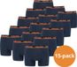HEAD boxershorts Basic Peacoat/Orange - 15-Pack Heren Maat M