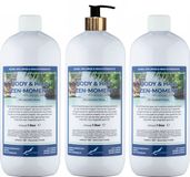 Claudius Cosmetics B.V. Body & Hair Zen Moment 1 liter met gouden pomp - set van 3 stuks