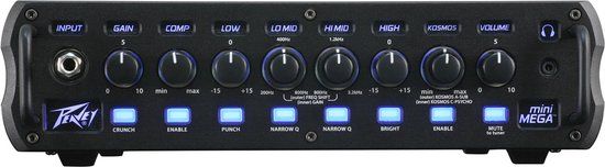 Peavey MiniMEGA - 1000W Bass Guitar Amplifier Head