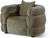 MASSIVMOEBEL24.DE Fauteuil vert 100% polyester 119 x 76 x 94 cm