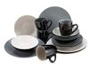 CreaTable 22457 Very COOL serie, combinatie service 16 stuks, Steengoed
