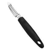 Lacor Professional P Peeler, roestvrij staal, Zwart, 5,5 x 1,6 x 30 cm