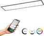 EGLO connect.z Moradillo Smart LED Paneel - 119.5 x 29.5 cm - Zwart - Instelbaar RGB & wit licht - Dimbaar - Zigbee