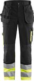 Blåkläder Werkbroek High Vis 1529-1370 - Zwart/High Vis Geel - C146