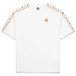 Kappa Camiseta Unisex 222 Banda Ninon Blanca