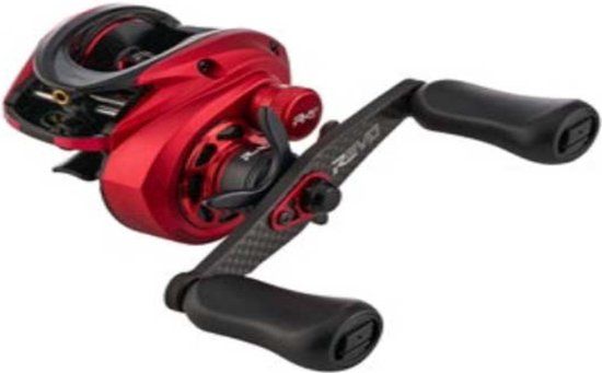 Abu Garcia Revo5 Rocket Low Profile Baitcast Reel - Red - Left Handed