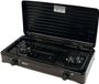 MPM SMILE-KN-02/1KB Gaz Camping Stove - 2 Burners - Black