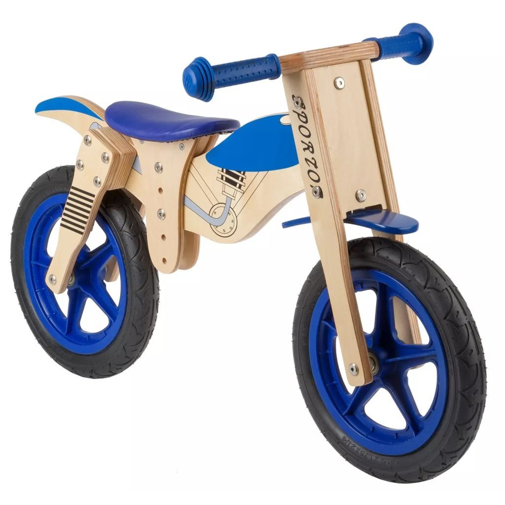 Kids' club Loopfiets motorfiets met luchtbandjes