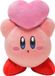 Together+ Nintendo Kirby met hart Plush 16cm