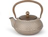 Bredemeijer Theepot Jiangxi 0,7L Gietijzer Beige met Filter