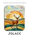 Pastel Painting Practice Book - Solace: Mastering Deer Portraits, Minimalist Landscapes, and Serene Color Palettes