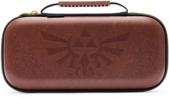PowerA Beschermhoes - Nintendo Switch 2 - Zelda Hyrule Crest - Bruin