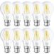 Osram 10 x LED Filament Leuchtmittel Parathom Birnenform 7W = 60W B22d klar 806lm warmweiß 2700K DIMMBAR