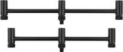Fox Carp - Black Label Slim Adjustable Rod Buzz Bars - Black