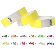 Qubiband Tyvek polsbandjes voor evenementen - 500 stuks - Geel