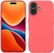 kwmobile telefoonhoesje geschikt voor iPhone 17 - Hoesje voor smartphone - Back cover in neon koraal