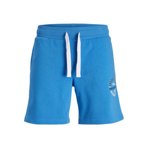 JACK & JONES PLUS SIZE JACK & JONES PLUS SIZE regular fit short JPSTANDY Plus Size met printopdruk french blue