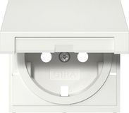 Abd. Gira Schuko Afdekking HC Systeem 55 Puur Wit - 492203