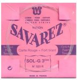 Savarez nylon gitaar snaar SOL-G 3éme No 523 R