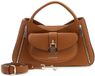 GUESS Jessa Girlfriend Bag Handtas Schoudertas Caramel Bruin