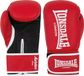 Lonsdale Ashdon bokshandschoenen van kunstleer voor heren, rood/wit, 12 oz