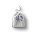 Bonamaison Sacs en coton imprimés à cordon, sac à provisions, sac, sac en tissu, sac à légumes, réutilisable, écologique, multifonctionnel, pliable, taille : 12x15 cm