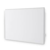 Adax ECO Basic Elektrische radiator, 1000 W, wit, bluetooth-programmering, thermostaat met timer, elektrische wandverwarming, vorstbestendig, weekmodus, wandconvector
