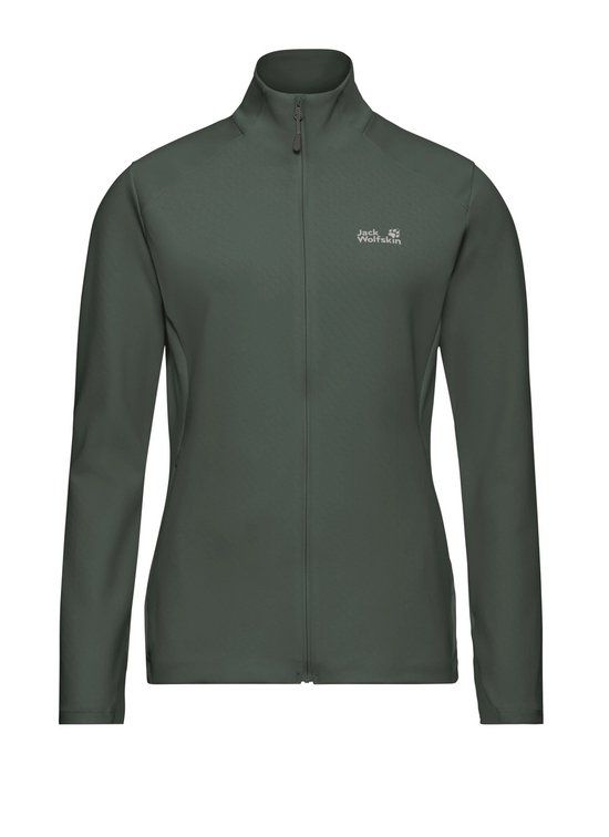 Jack Wolfskin Astrotrail Fz W Dames Fleece Jas Sago Palm XL