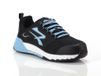 U-Power Loras ESD S1PS Hi HRO FO SR, chaussures de sécurité légères avec embout, microfibre, semelle anti-perforation, tige U-Power, tricot élastique, noir/bleu clair, taille 42