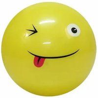 Softee Grappig gezicht PVC bal Softee
