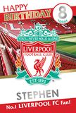 Liverpool Danilo Promotions Liverpool The Reds Birthday Greeting Card
