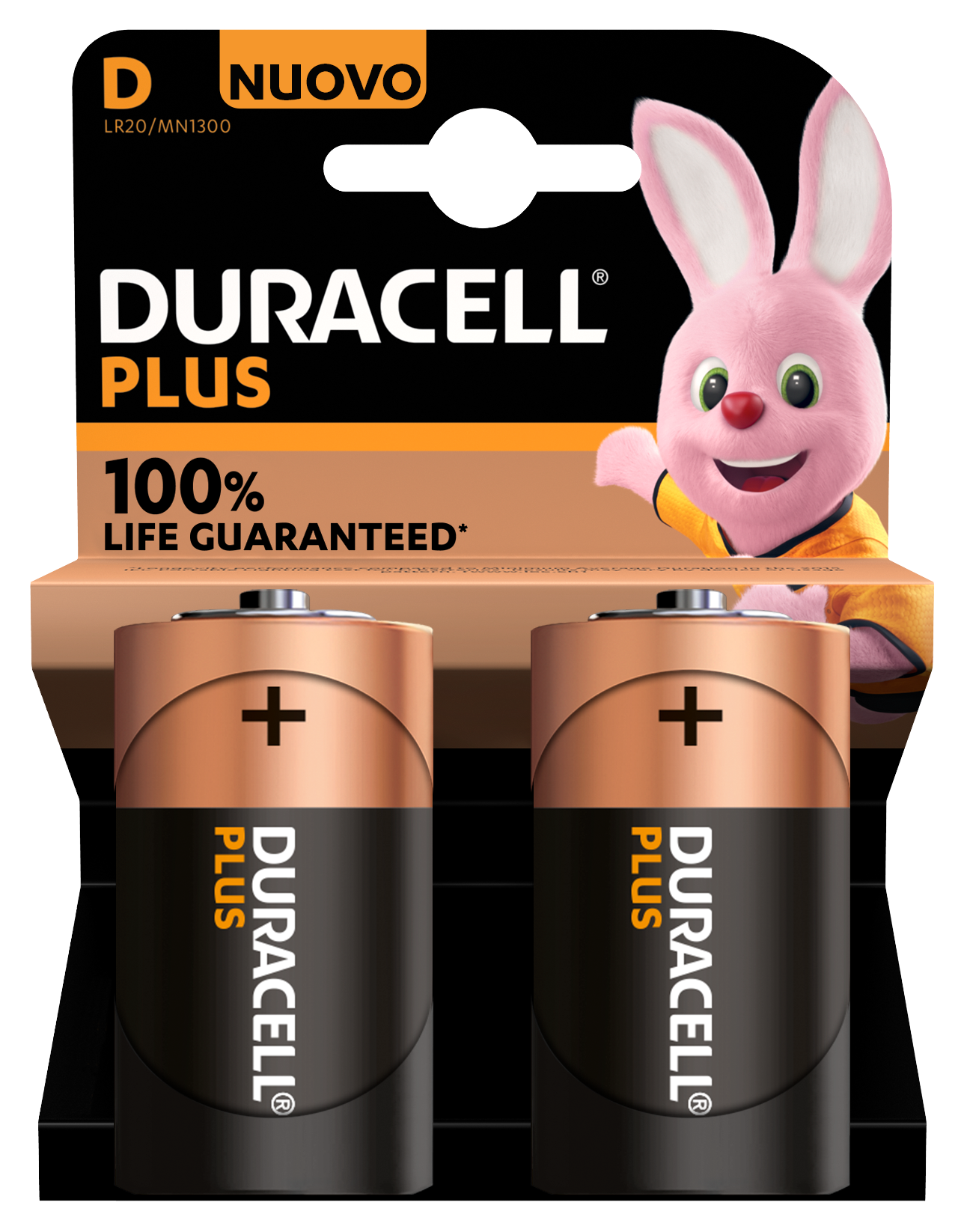 Duracell Plus 100 D