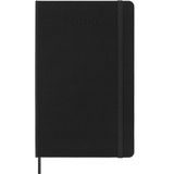 Moleskine 18 Months Diary - 2025/26 - Daily - Large - Hard Cover - Black