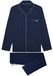 HOM - Rafael L/S Pyjama set lange broek - Navy - mannen - M