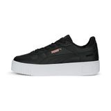 PUMA Carina Street Dames Sneakers - Puma Black-Puma Black-Rose Gold-Puma White