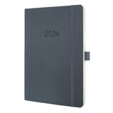 Sigel weekagenda 2026 Conceptum - A5 - dark grey - softcover