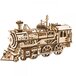 Robotime Locomotief Houten Modelbouwpakket - 349 Onderdelen - Niveau 4