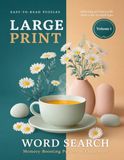 Large Print Word Search for Memory Care: 60 Gentle, Familiar Puzzles with Big Letters for Seniors - Easy Activities for Dementia and Memory Support (Volume 1)