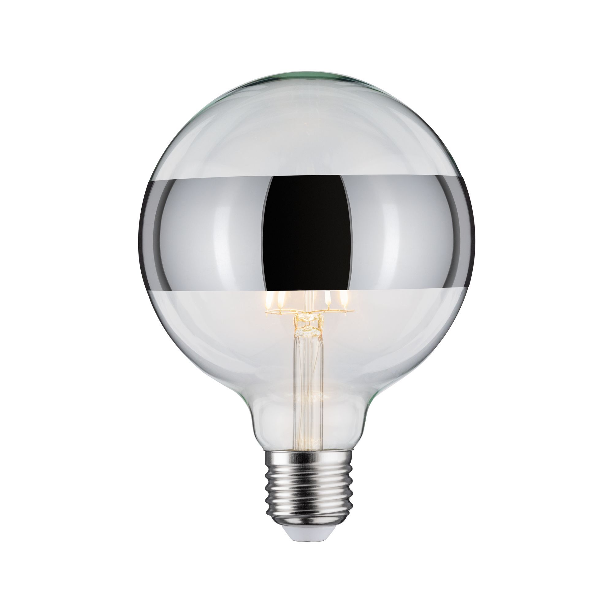 Paulmann 286.81 LED lamp - 6W - 640lm - E27 - Globe - Dimbaar - Warm wit