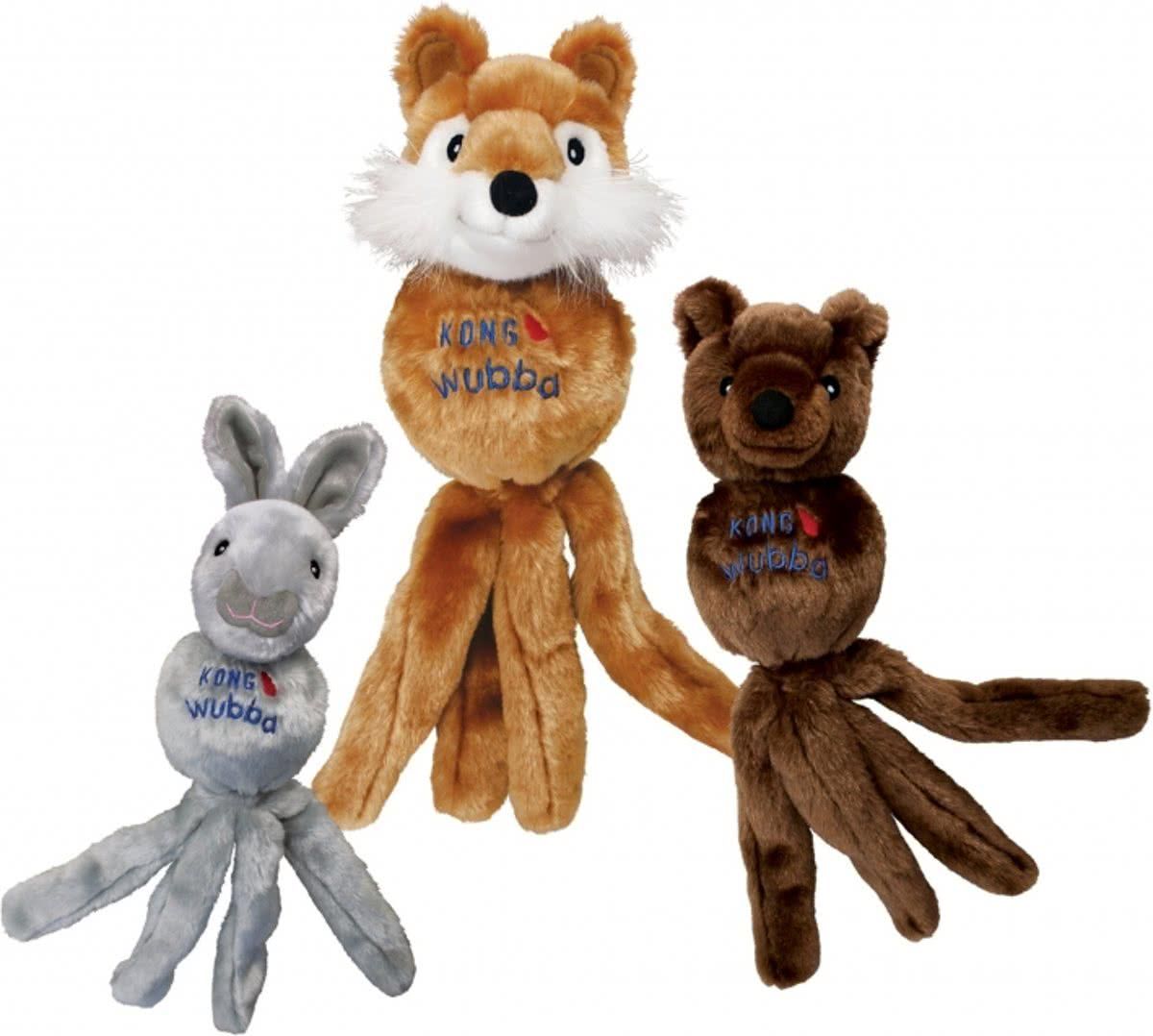 Kong Wubba Friend S - Piepend Speelgoed - Assorti
