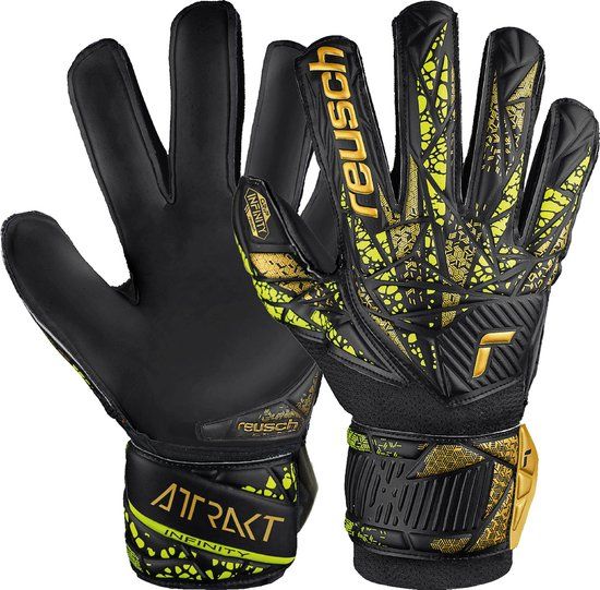 Reusch Attrakt Infinity Finger Support Keepershandschoenen Kinderen - Maat 7